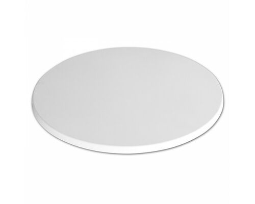 Столешница круглая белая д. 100 см - Фото №1