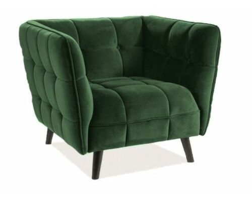 Кресло Castello Velvet 1 зеленый - Фото №1