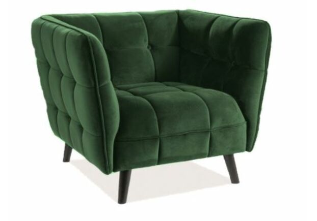 Кресло Castello Velvet 1 зеленый - Фото №1