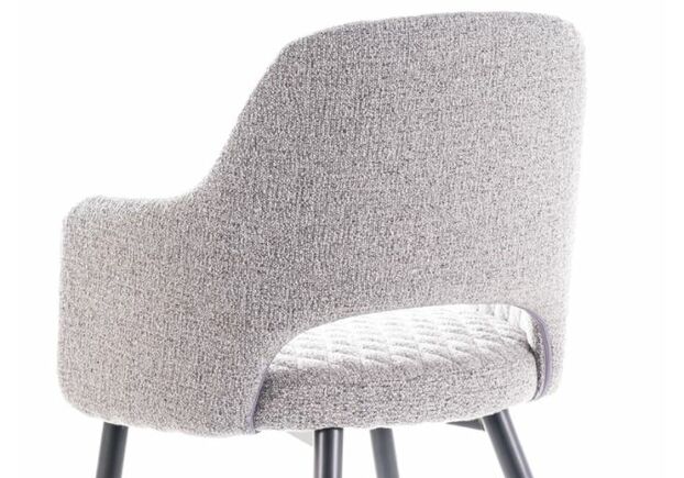 Кресло Franco Velvet 78 серый - Фото №2