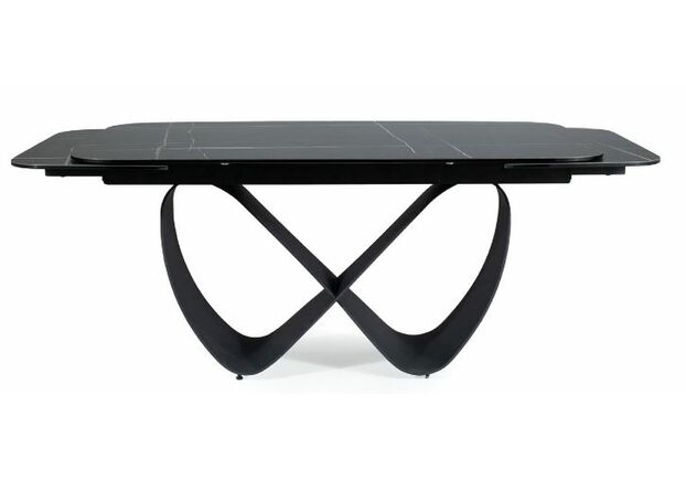 Стол керамический Signal Infnity Ceramic 160(240)*95 см черный матовый - Фото №2