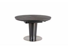 Стол обеденный Orbit Ceramic (1200-1600) серый/антрацит матовый удобный стол 