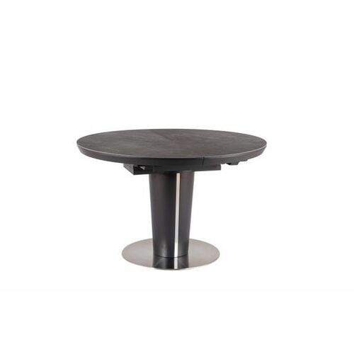 Стол обеденный Orbit Ceramic (1200-1600) серый/антрацит матовый удобный стол 