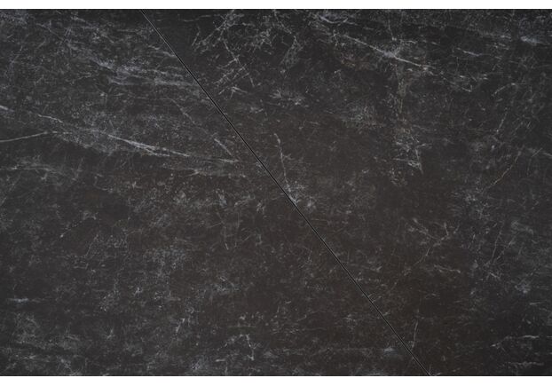Стол обеденный Orbit Ceramic (1200-1600) серый/антрацит матовый - Фото №2