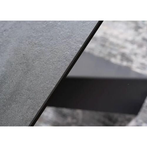 Стол керамический Signal Salvadore Ceramic 180(260)*90 см czarny marmur/czarny mat - Фото №8