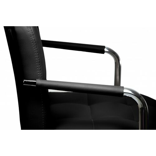 Барний стілець зі спинкою B-026 чорний - Фото №6