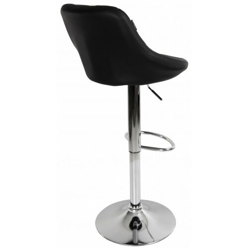 Барный стул со спинкой Bonro B-074 чёрный - Фото №4