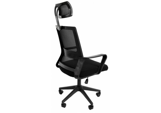 Крісло офісне Bonro B-8330 чорне - Фото №2