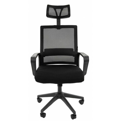 Крісло офісне Bonro B-8330 чорне - Фото №5
