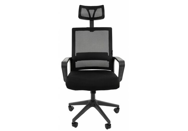 Крісло офісне Bonro B-8330 чорне - Фото №2