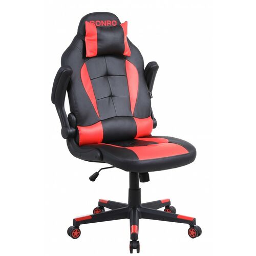 Кресло геймерское Bonro B-office 1 красное - Фото №4