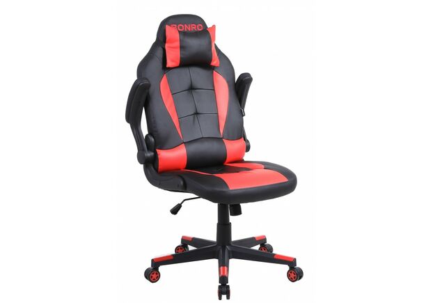 Кресло геймерское Bonro B-office 1 красное - Фото №2