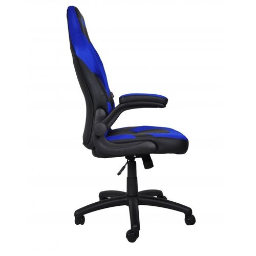 Кресло геймерское Bonro B-office 2 синее - Фото №3