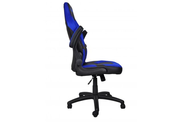 Кресло геймерское Bonro B-office 2 синее - Фото №2