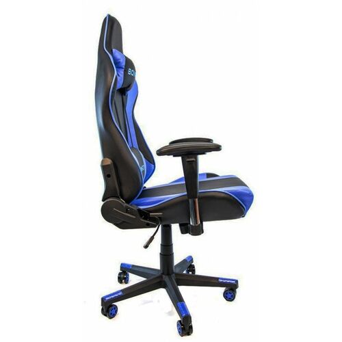 Кресло геймерское Bonro 2011-А синее - Фото №3