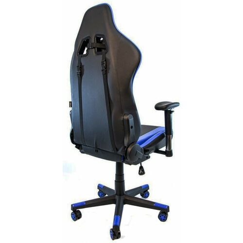 Кресло геймерское Bonro 2011-А синее - Фото №6