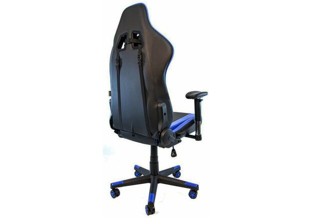 Кресло геймерское Bonro 2011-А синее - Фото №2