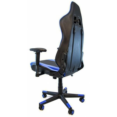 Кресло геймерское Bonro 2011-А синее - Фото №4