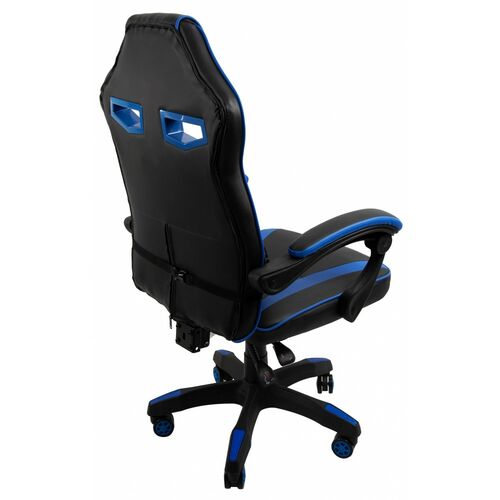 Кресло геймерское Bonro B-827 синее - Фото №4
