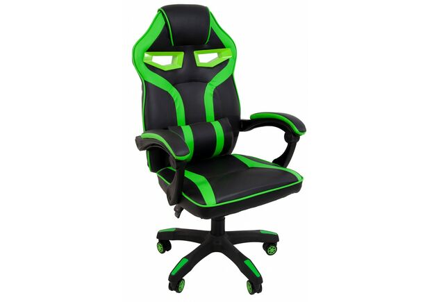 Кресло геймерское Bonro B-827 зеленое - Фото №1