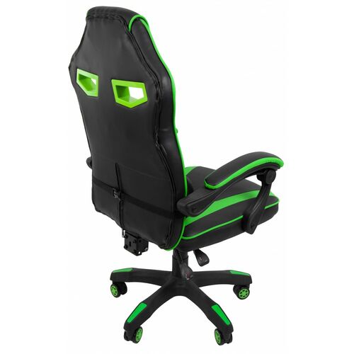 Кресло геймерское Bonro B-827 зеленое - Фото №4
