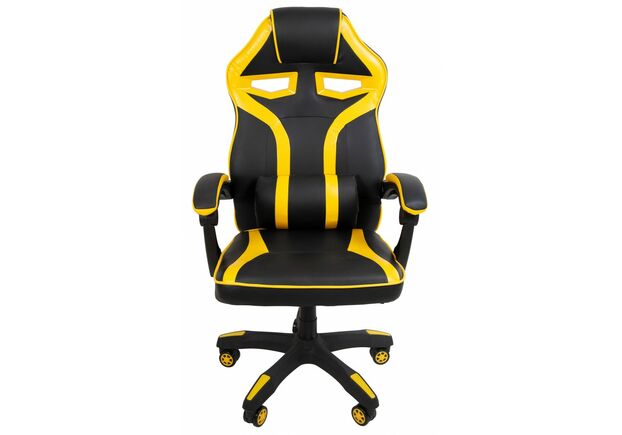 Кресло геймерское Bonro B-827 желтое - Фото №2