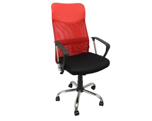 Кресло офисное Bonro Manager красное - Фото №1