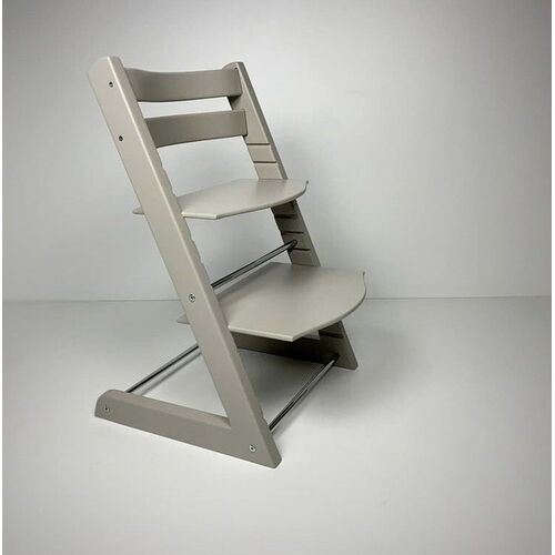 Дитячий зростаючий стілець колір сірий grey - Фото №2