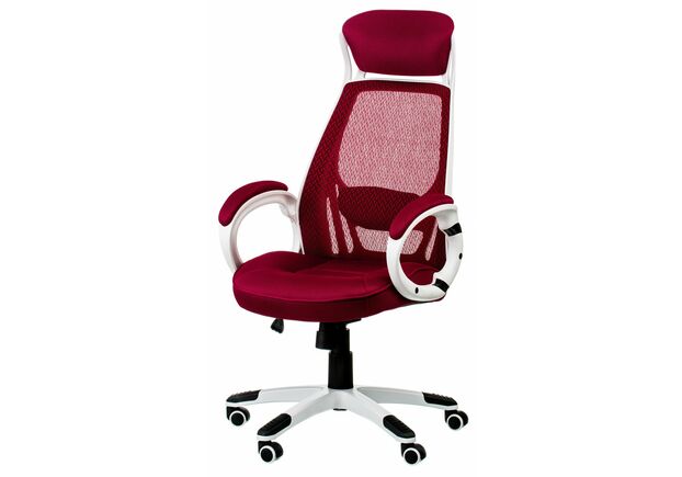 Кресло офисное с подголовником Special4You Briz red - Фото №2