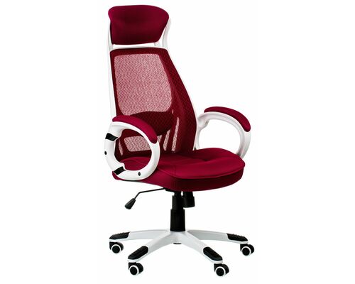 Кресло офисное с подголовником Special4You Briz red - Фото №1