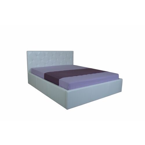 Ліжко BRIZ 160x200 см із підйомним механізмом колір білий - Фото №2