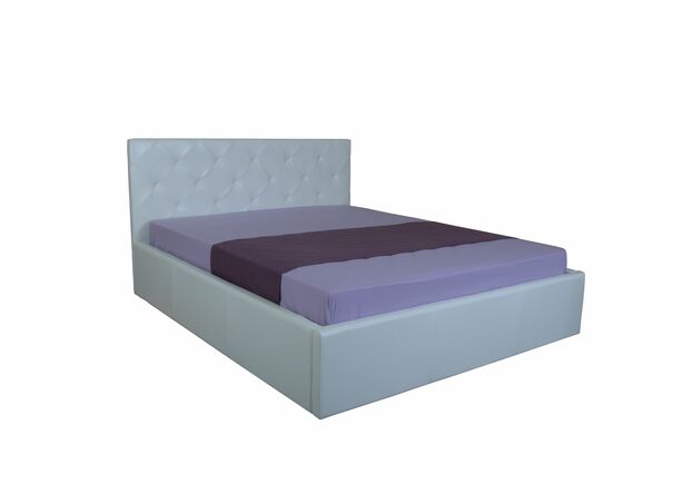 Ліжко BRIZ 160x200 см із підйомним механізмом колір білий - Фото №2