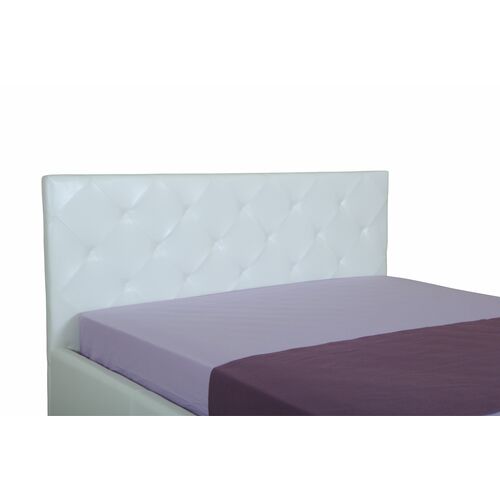 Ліжко BRIZ 160x200 см із підйомним механізмом колір білий - Фото №3