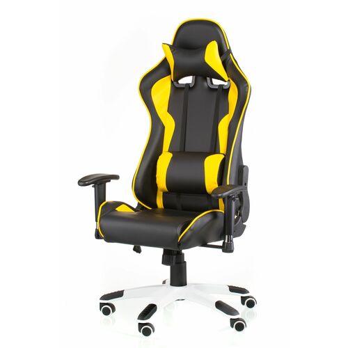 Кресло Special4You ExtremeRace black/yellow - Фото №7