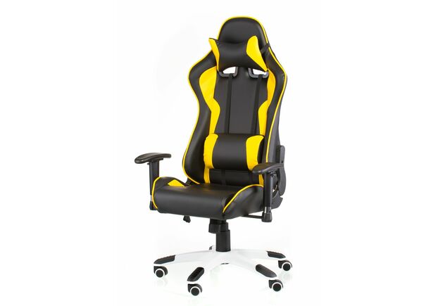 Кресло Special4You ExtremeRace black/yellow - Фото №2