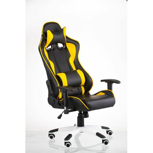 Кресло Special4You ExtremeRace black/yellow - Фото №15
