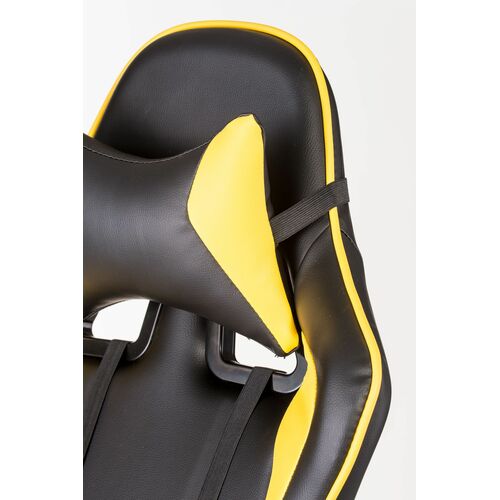 Кресло Special4You ExtremeRace black/yellow - Фото №14