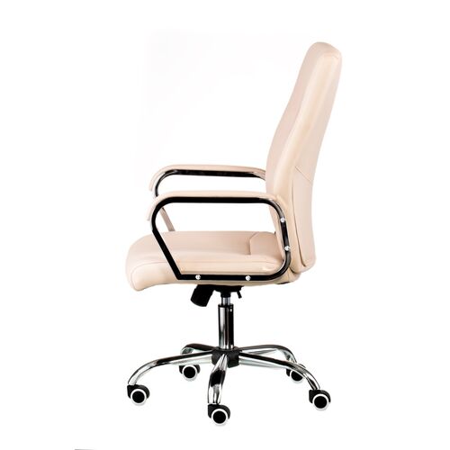 Кресло офисное Special4You Marble beige - Фото №3