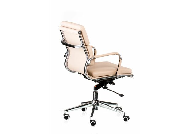 Крісло офісне SPECIAL4YOU Solano 3 artleather beige - Фото №2