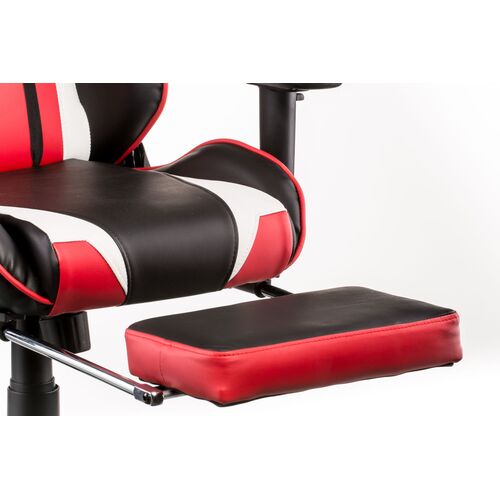 Кресло офисное Special4You ExtremeRace black/red with footrest - Фото №15