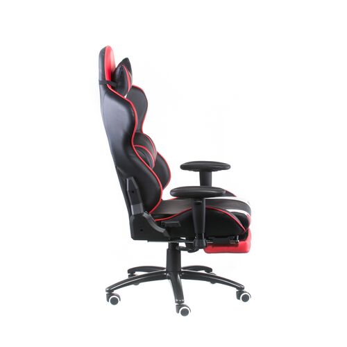 Кресло офисное Special4You ExtremeRace black/red with footrest - Фото №4