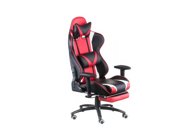 Кресло офисное Special4You ExtremeRace black/red with footrest - Фото №2