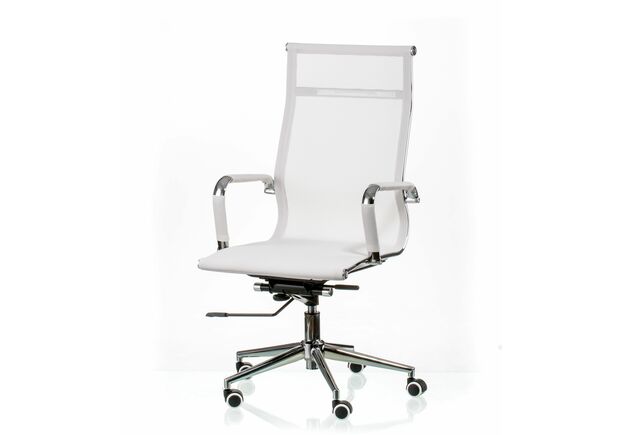 Кресло Special4You Solano mesh white - Фото №2