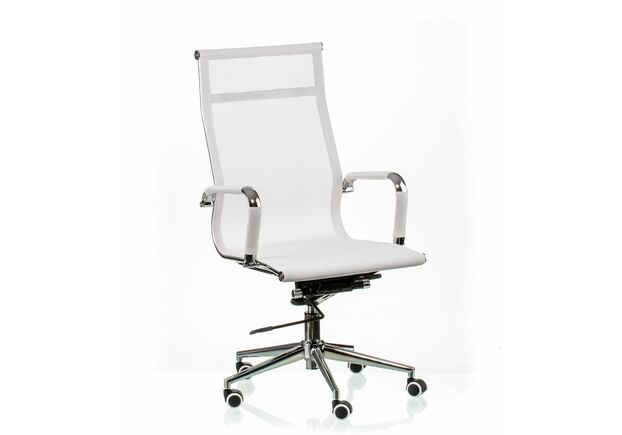 Кресло Special4You Solano mesh white - Фото №1
