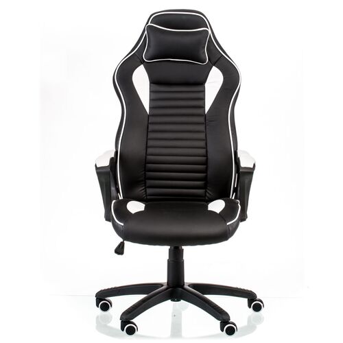 Кресло офисное Special4You Nero black/white - Фото №3