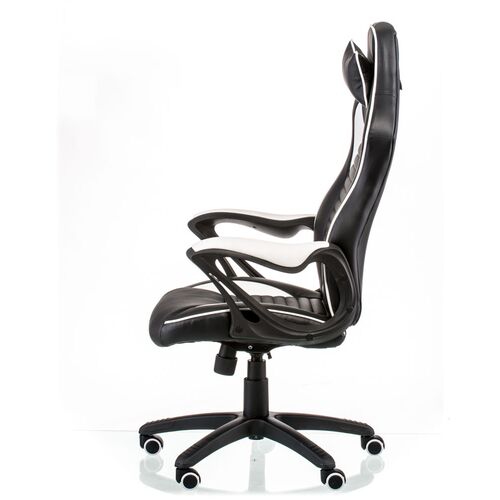 Кресло офисное Special4You Nero black/white - Фото №4