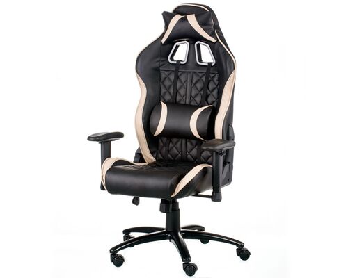 Кресло офисное Special4You ExtremeRace 3 black/cream - Фото №1