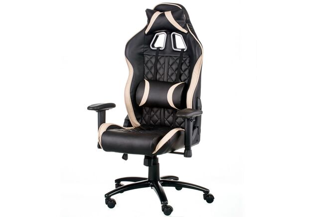 Крісло офісне Special4You ExtremeRace 3 black/cream - Фото №1