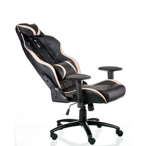 Кресло офисное Special4You ExtremeRace 3 black/cream - Фото №11