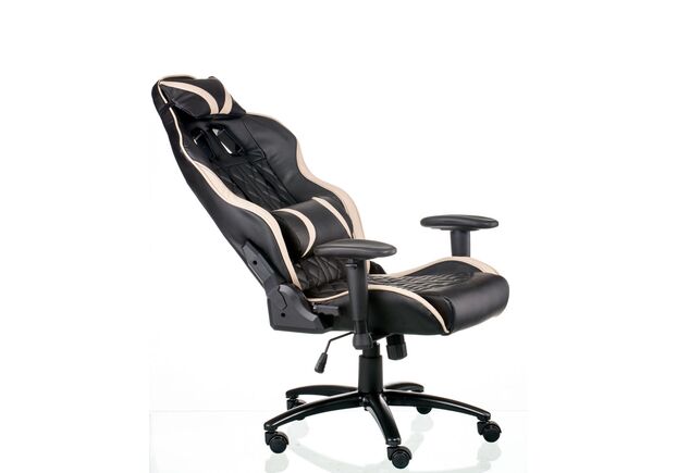 Кресло офисное Special4You ExtremeRace 3 black/cream - Фото №2